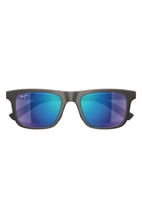 Moaka 52mm PolarizedPlus2® Rectangular Sunglasses