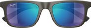 Maui Jim Moaka 52mm PolarizedPlus2® Rectangular Sunglasses