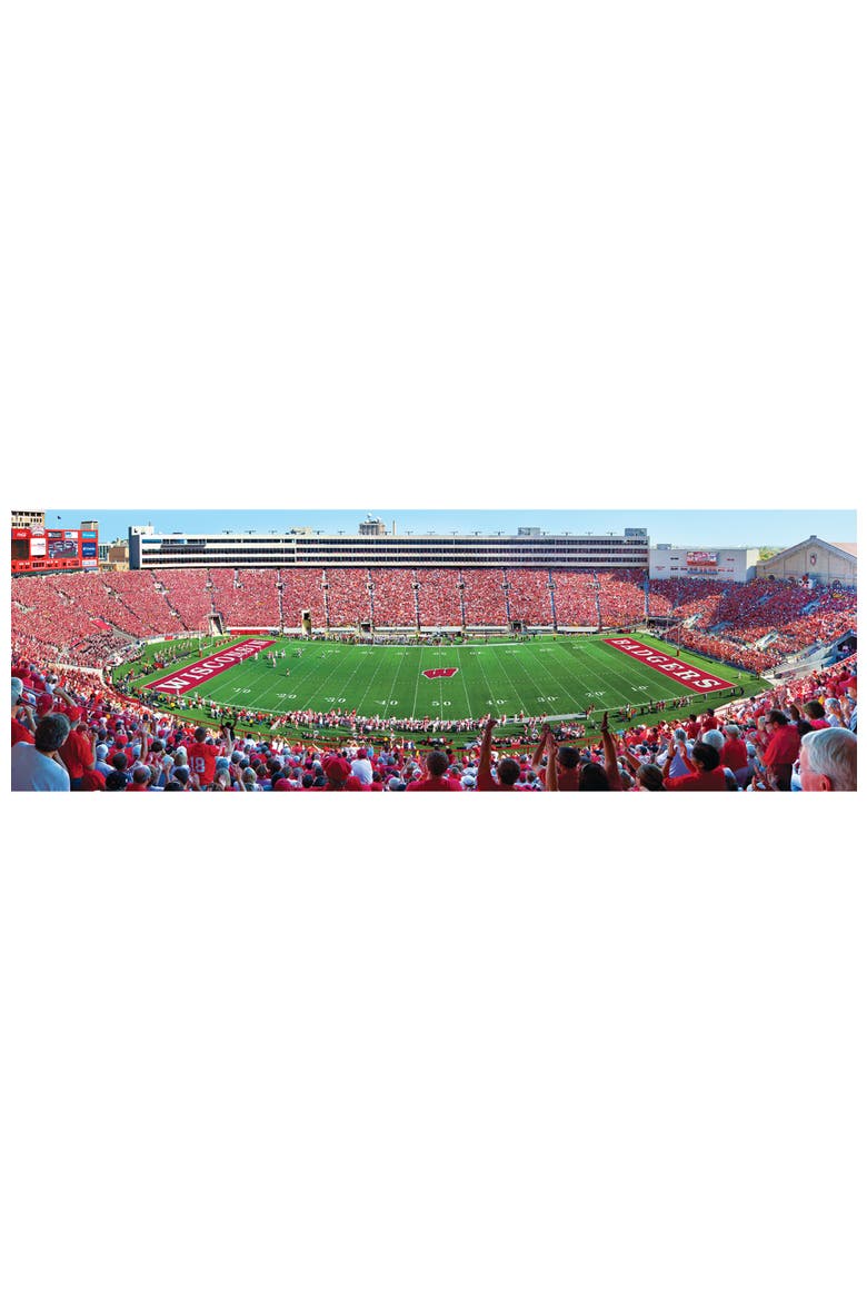 Wisconsin Badgers 1000pc Pano Puzzle, Alternate, color, Multicolor