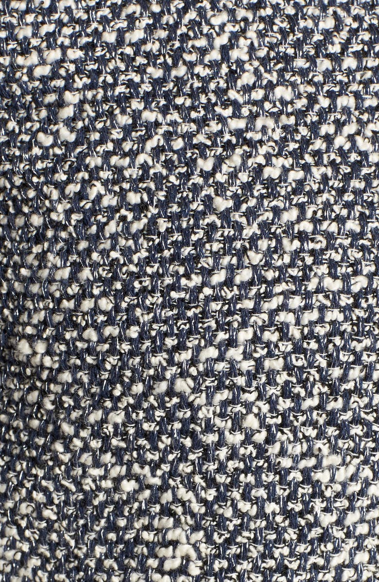 Emerson Rose Zip Front Tweed Jacket, Alternate, color, 