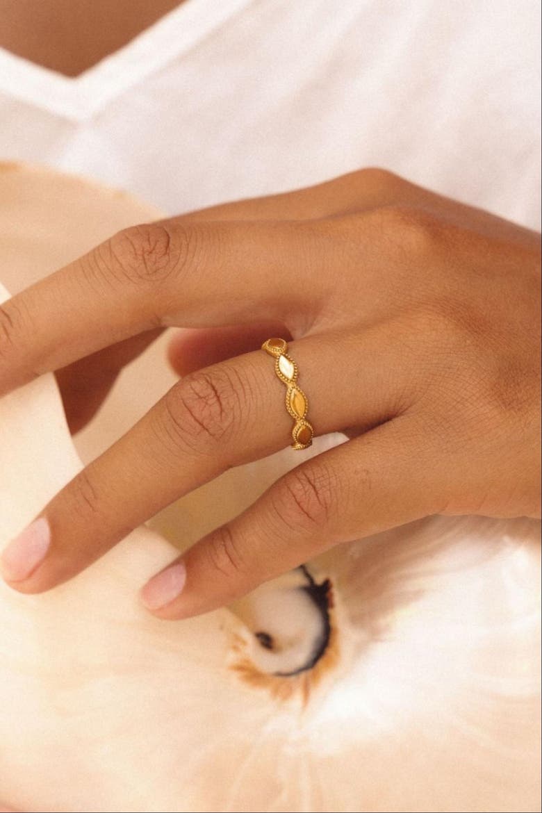Aphrodite Ring, Alternate, color, Gold