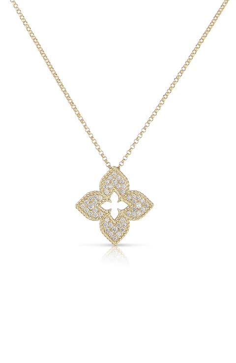 Venetian Princess Diamond Pendant Necklace