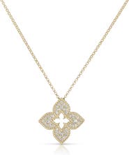 Roberto Coin Venetian Princess Diamond Pendant Necklace