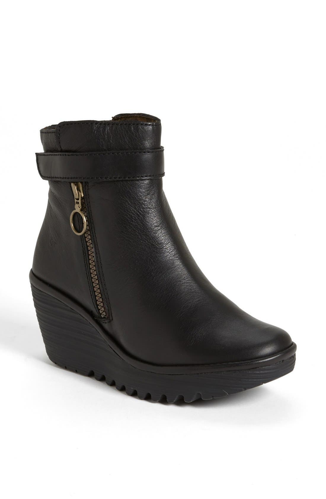 'Yava' Bootie, Main, color, BLACK TOUCH