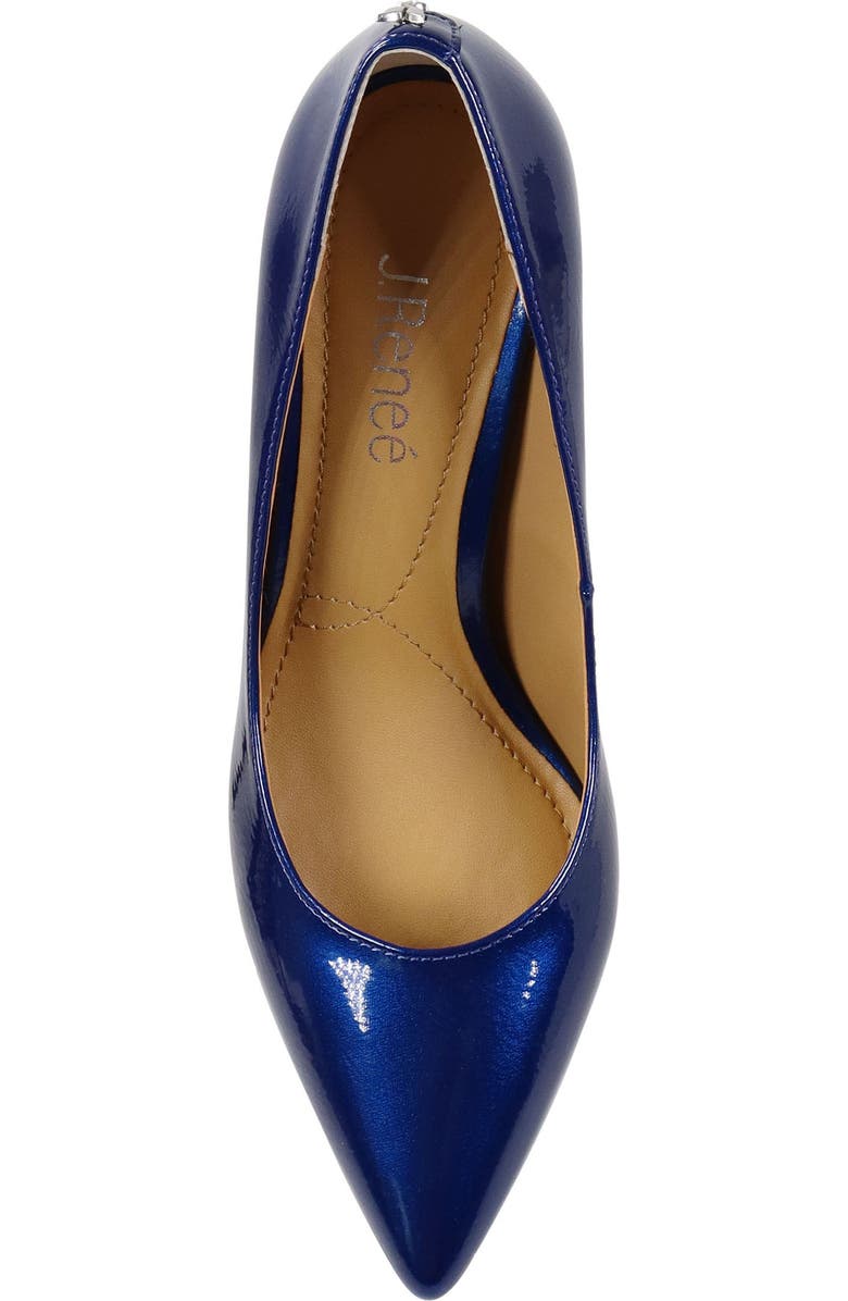 J. Reneé Kanan Pointed Toe Pump, Alternate, color, Cobalt
