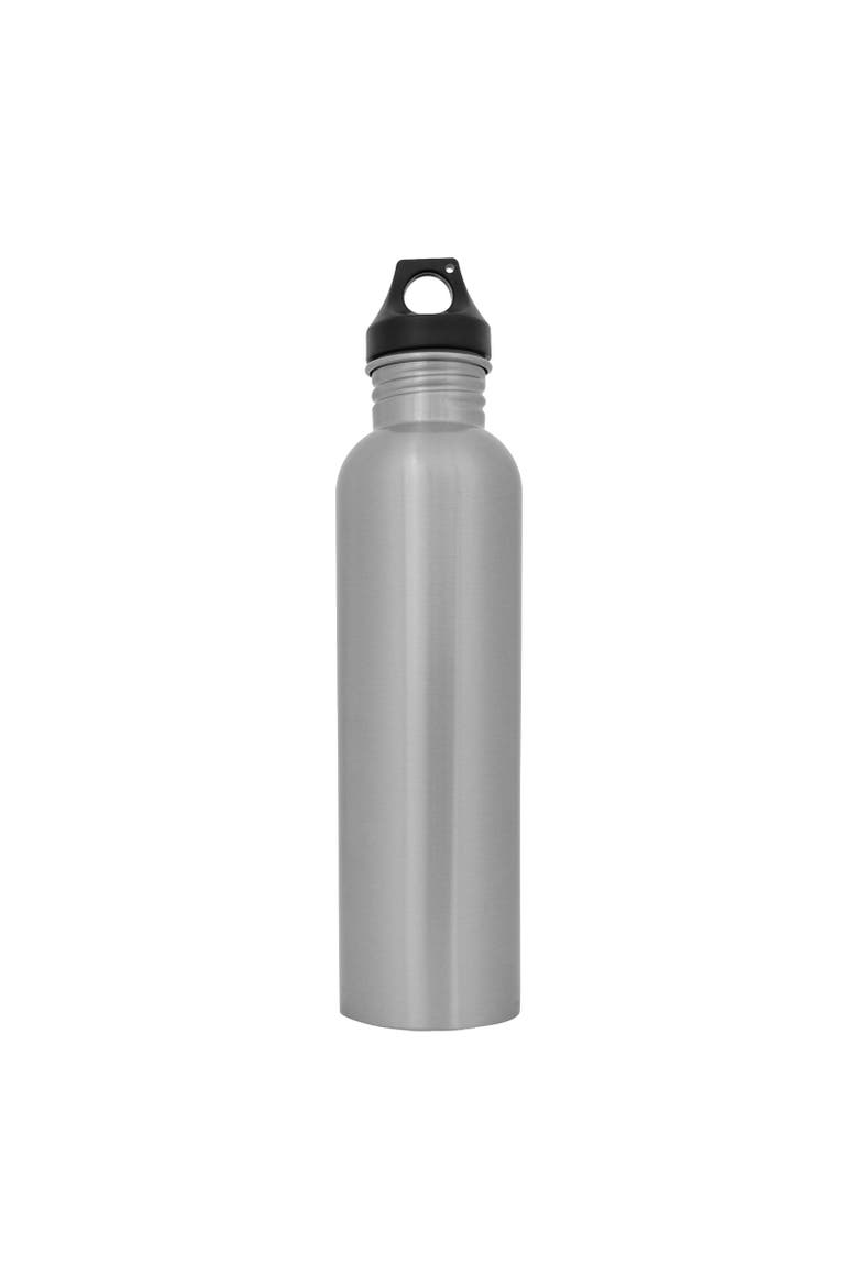 Stainless Steel 33.8floz Water Bottle, Alternate, color, Silver