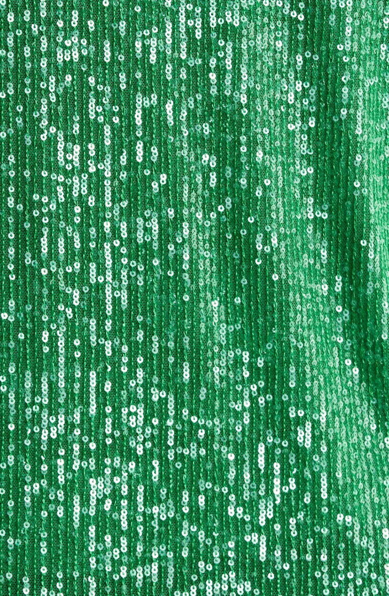 Anne Klein Sequin Draped Open Front Cardigan, Alternate, color, 