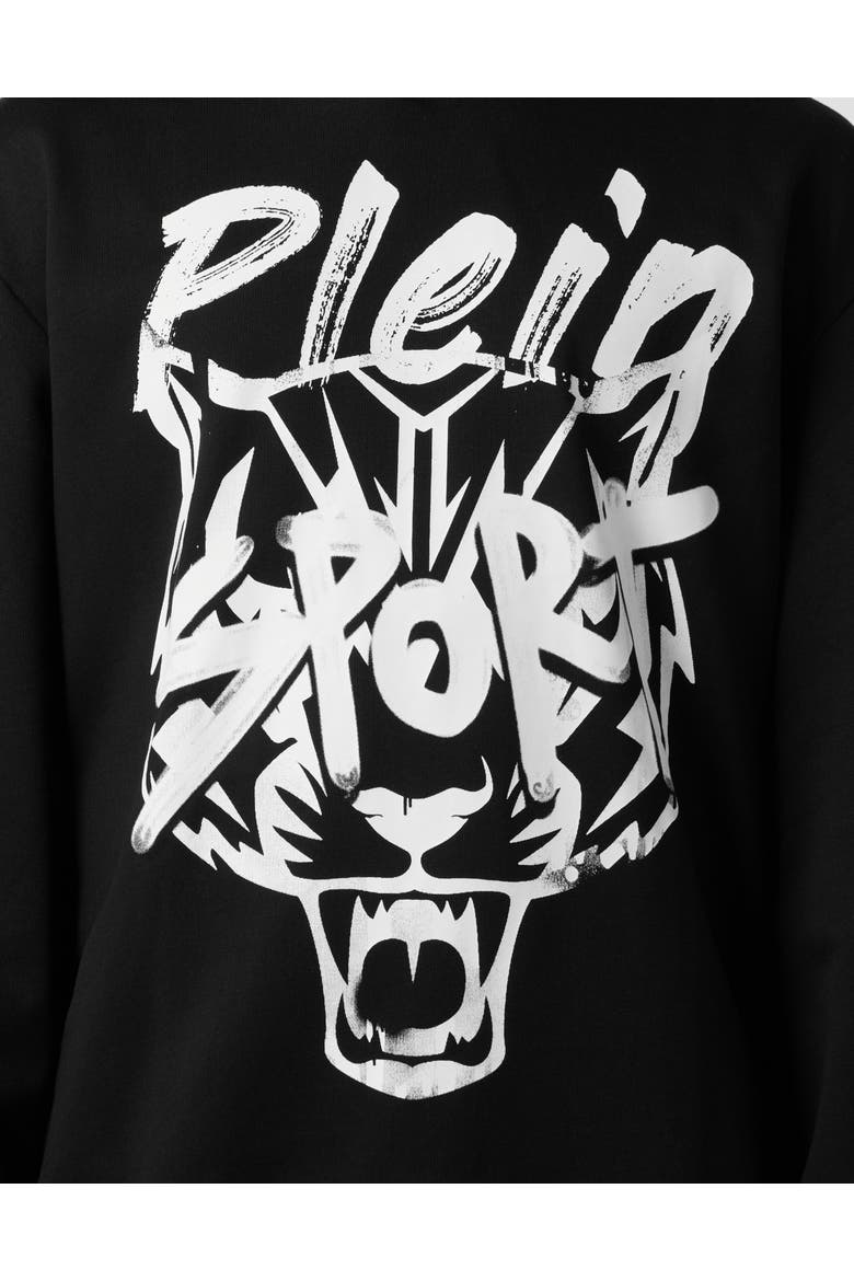 Hoodie Plein Sport Men, Alternate, color, black