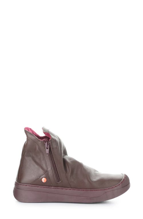 Fly London Abil Platform Wedge Bootie In Brown