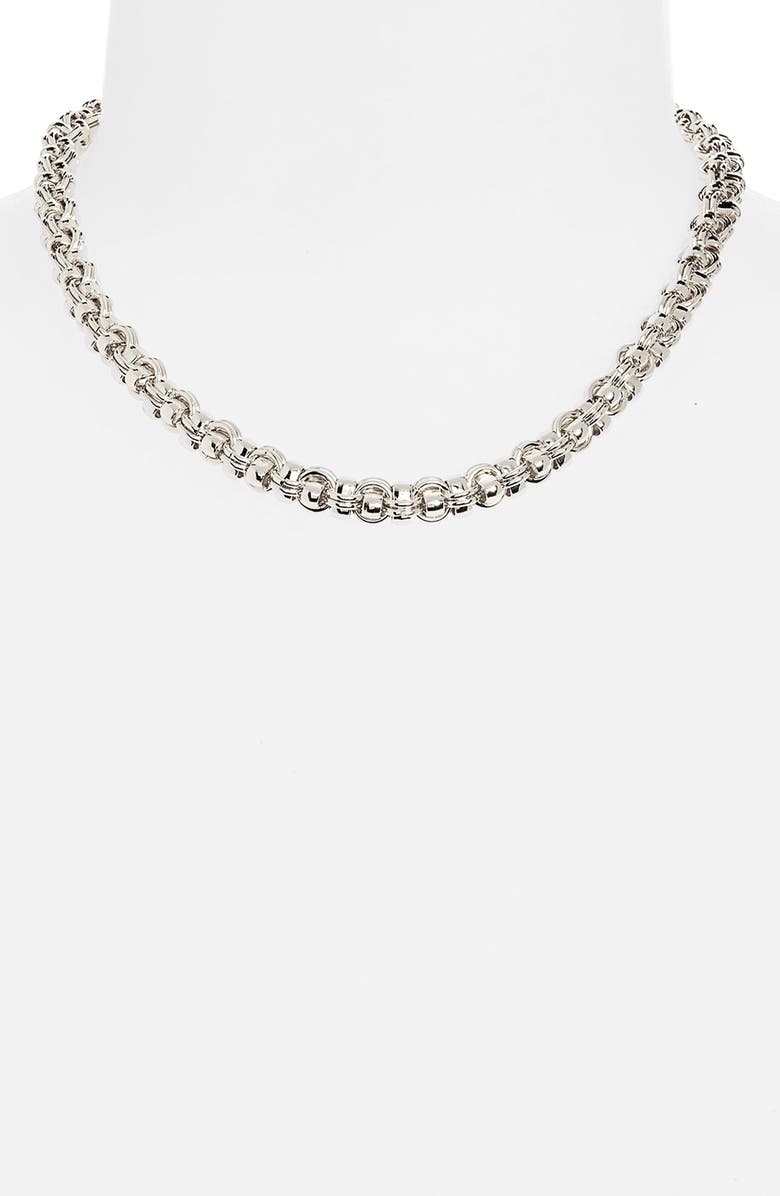 Nordstrom Nested Round Link Chain Necklace, Alternate, color,