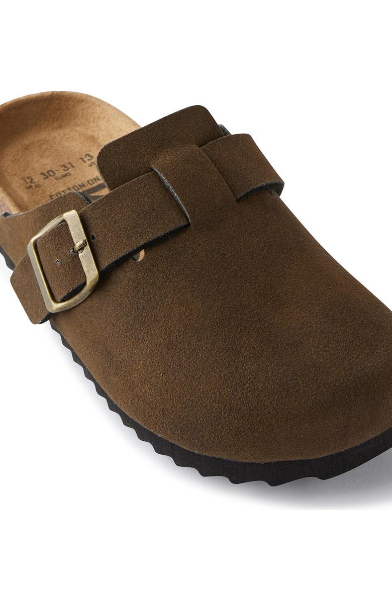 Cotton On Kids Kid
s Tommy Buckle Slide, Alternate, color, Hot Choccy