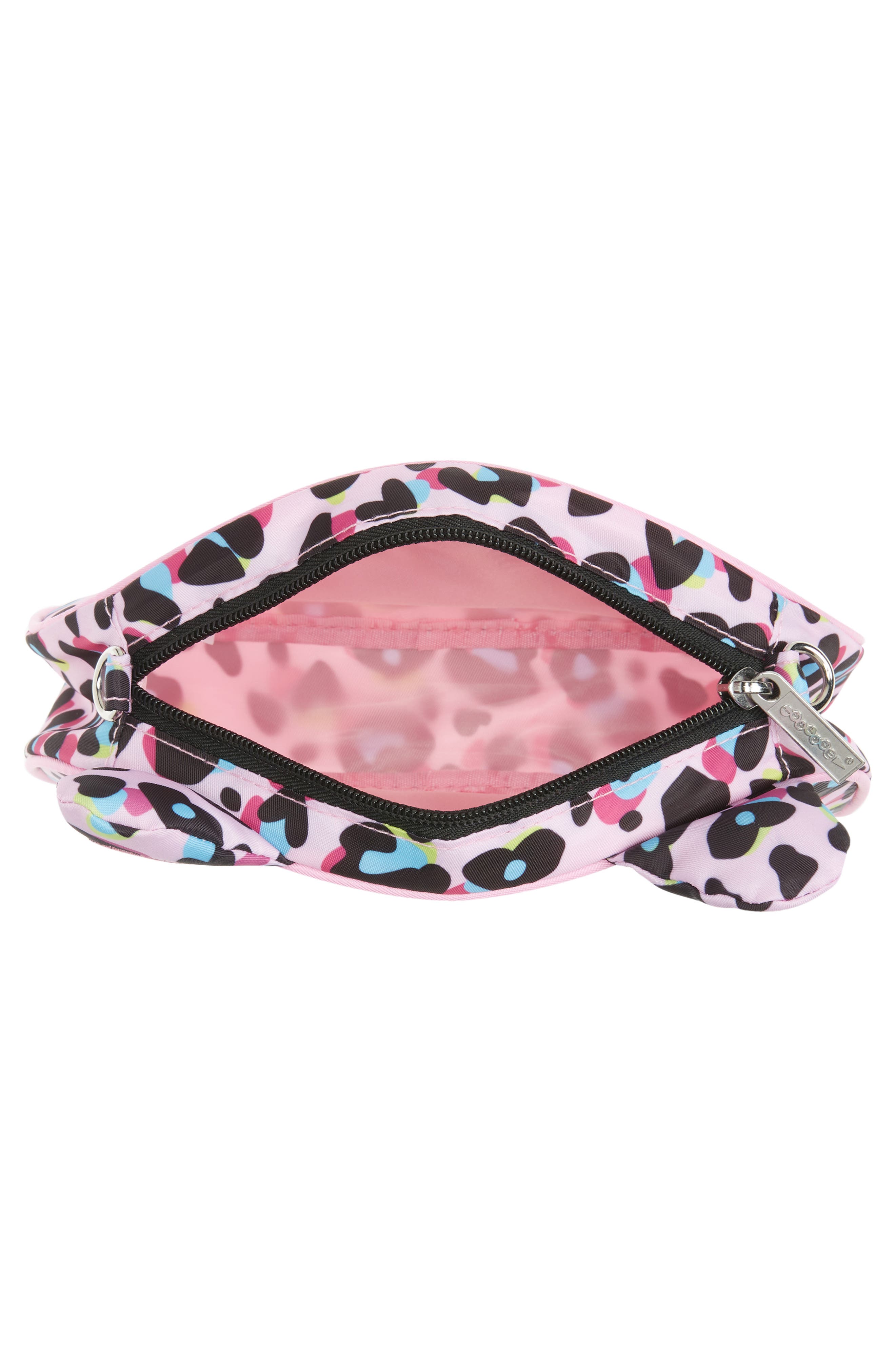 Iscream Pink Leopard Crossbody Bag, Alternate, color, 