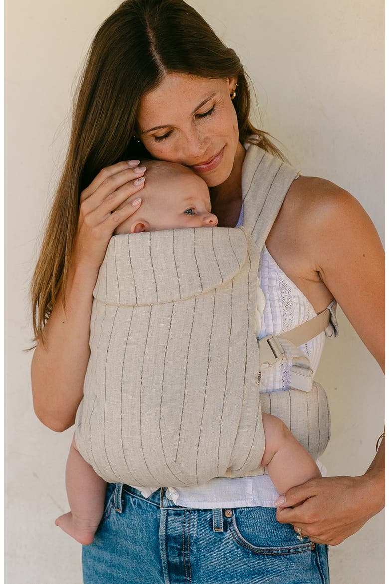 Aerial Linen Baby Carrier, Alternate, color, SANDPIPER