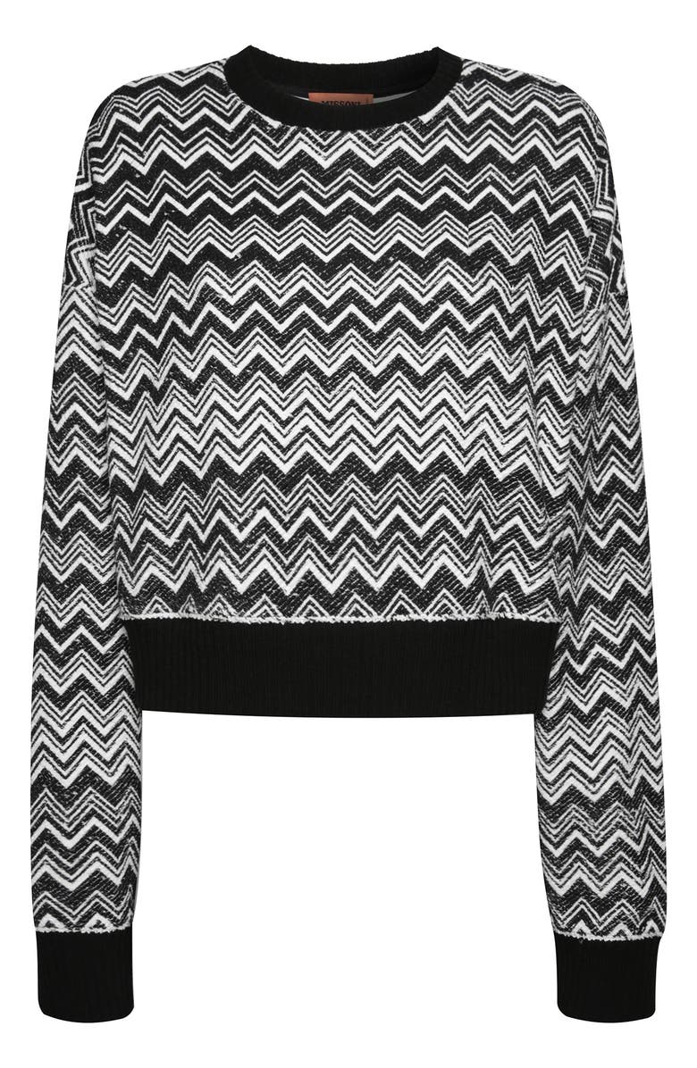 Missoni Women's Zigzag Cotton Sweater, Main, color,