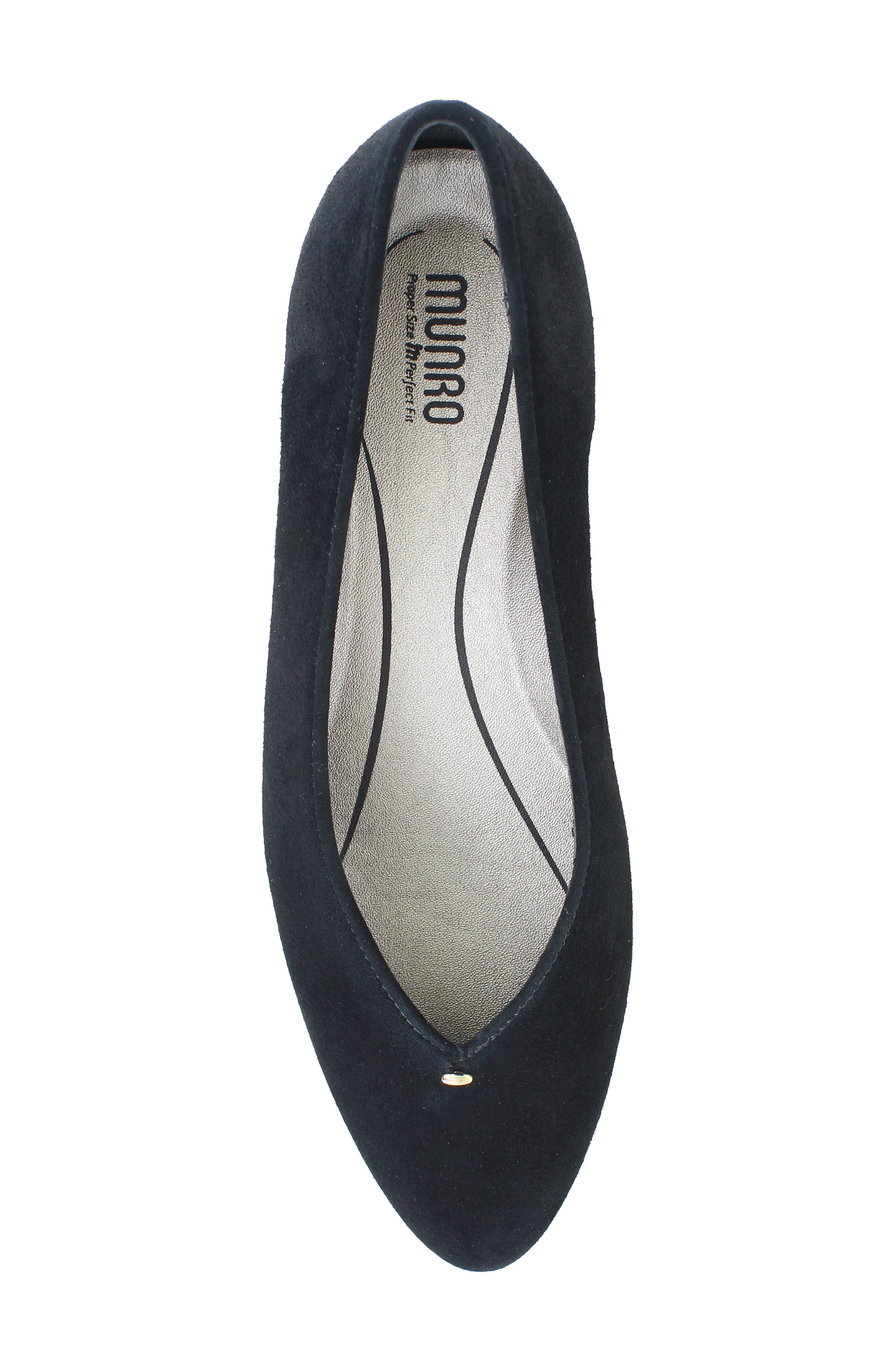 Hannah Block Heel Pump, Alternate, color, BLACK SUEDE