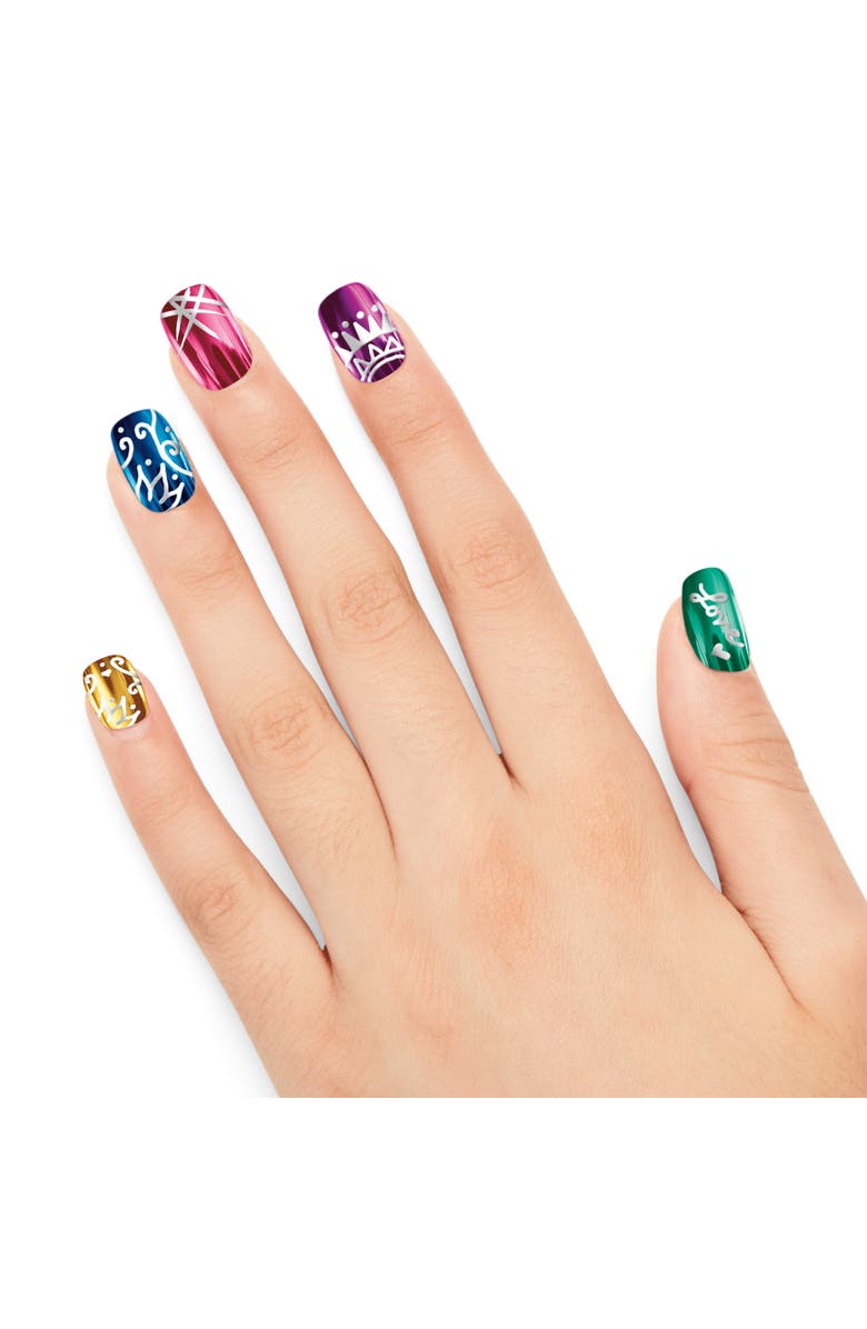 Shimmer 'N Sparkle Shimmer N Sparkle Metallic Rainbow Nail Art Design Kit, Alternate, color,