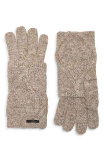 Cable Foldover Gloves