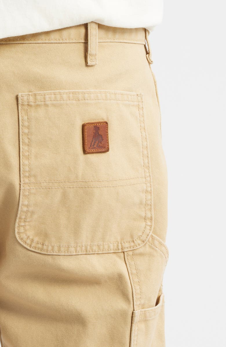 ONE OF THESE DAYS Cotton Graphic Painter Pants, Alternate, color, Tan