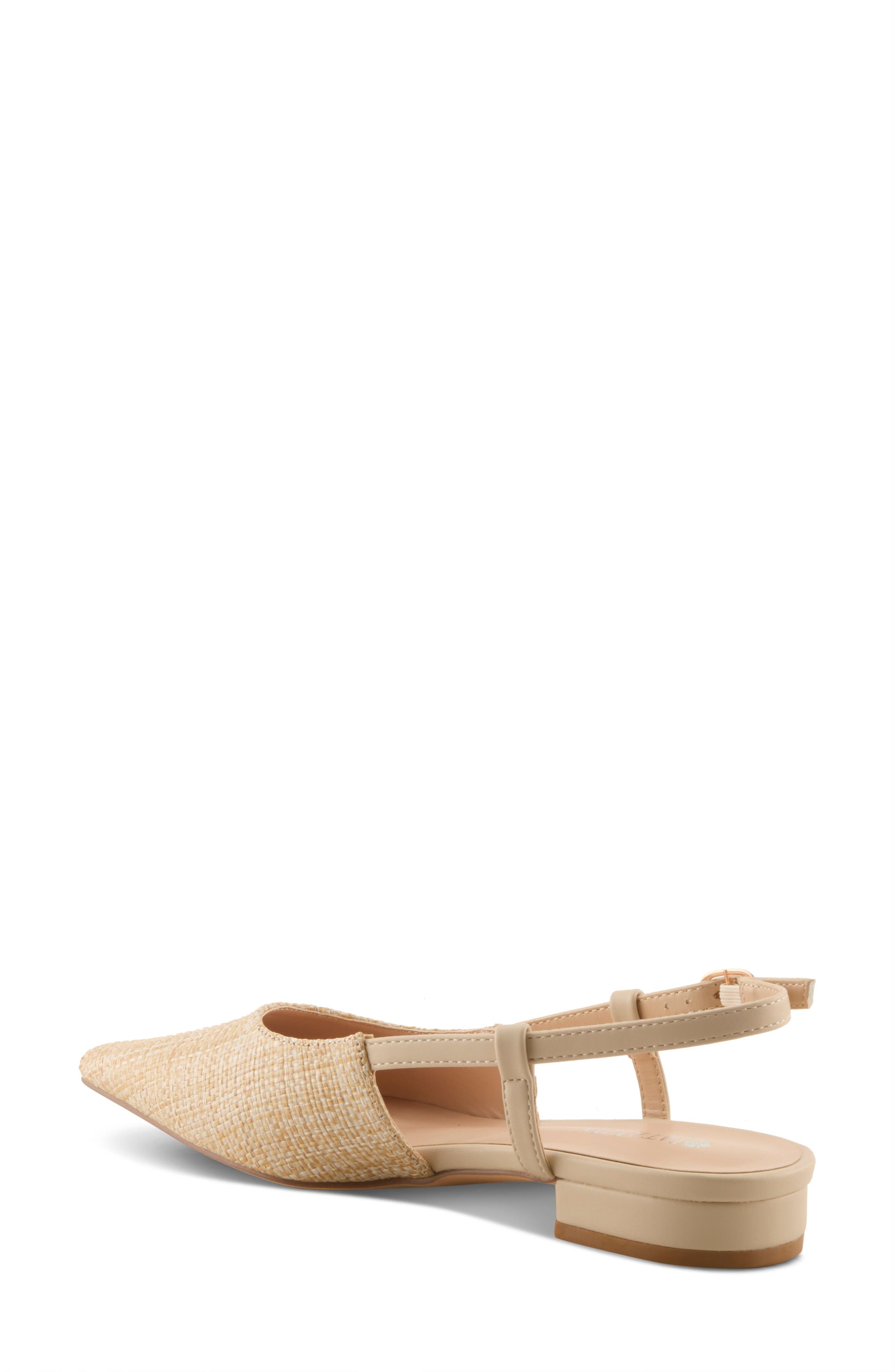 Wovenmet Slingback Pump, Main, color, SOFT GOLD MULTI