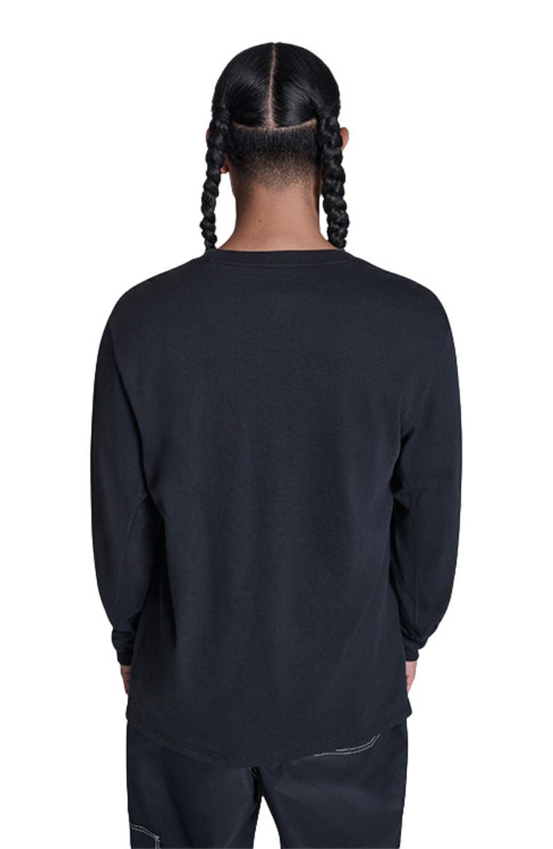 Converse Cons Long Sleeve Tee, Alternate, color, Converse Black