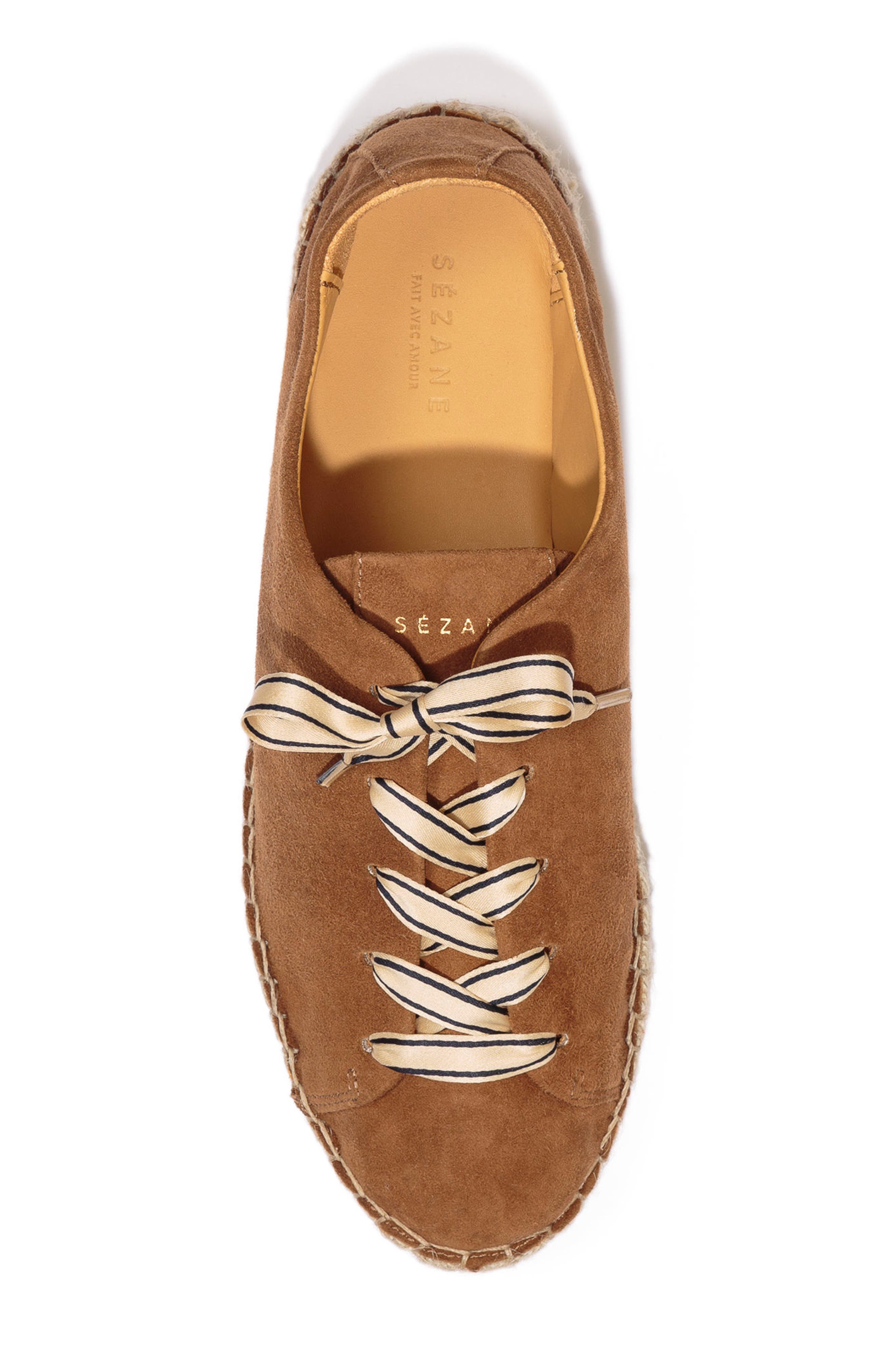 Sézane Julie Espadrille Sneaker, Alternate, color, 