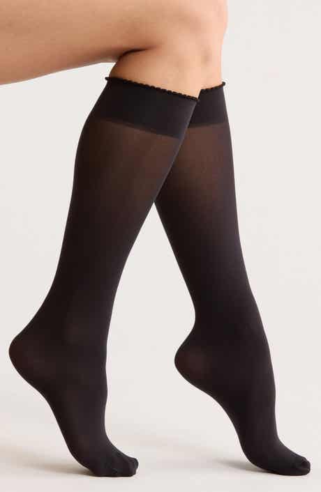 Wolford 50 Denier Knee High Socks