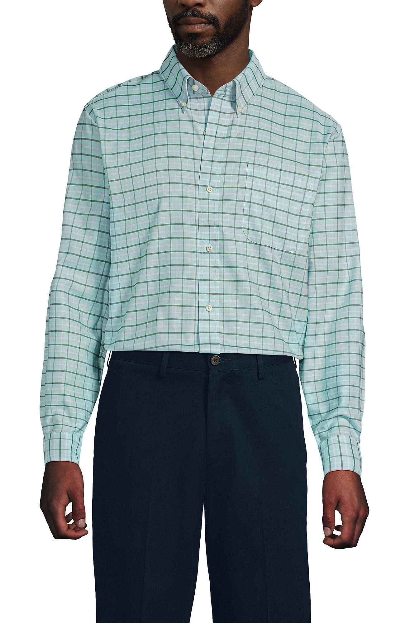 Pale Sky/Eucalyptus Plaid