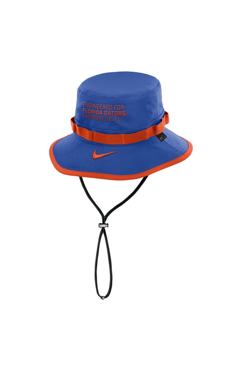 Nike Men's Nike Royal Florida Gators 2025 Sideline Apex Boonie Bucket Hat, Alternate, color, Royal