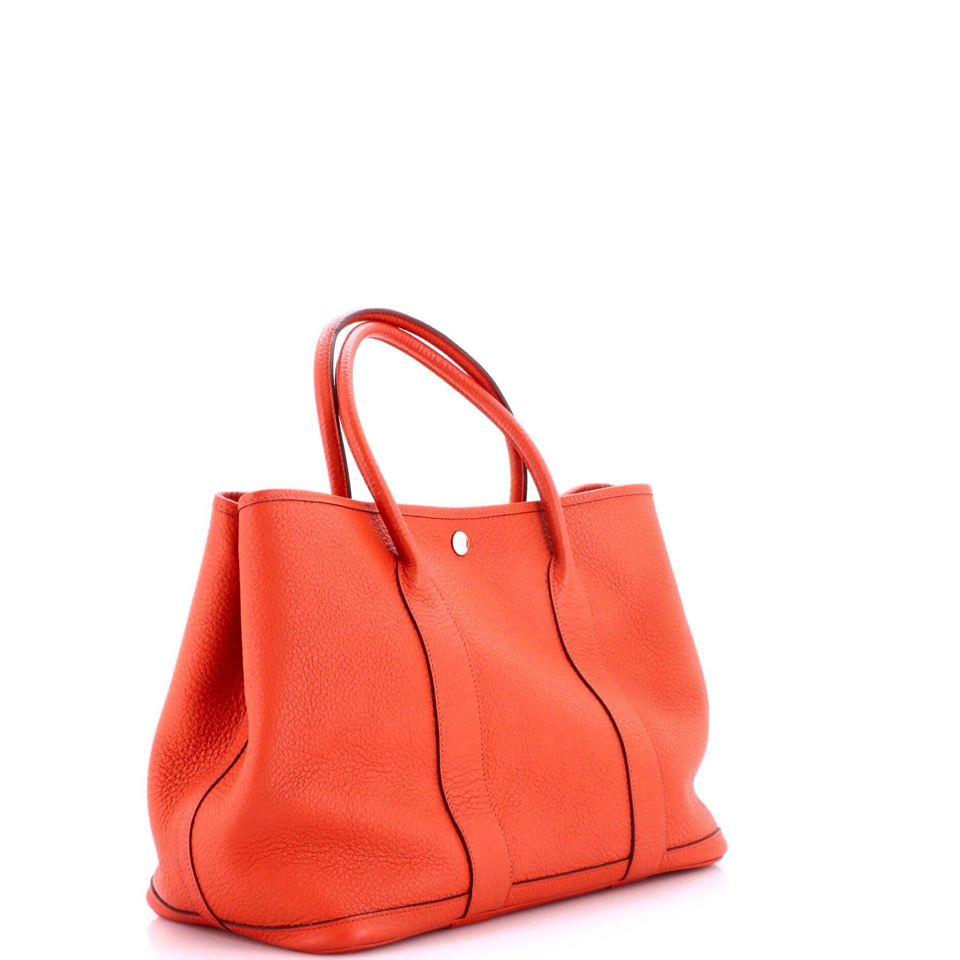 Garden Party Tote Leather 36, Alternate, color, Red