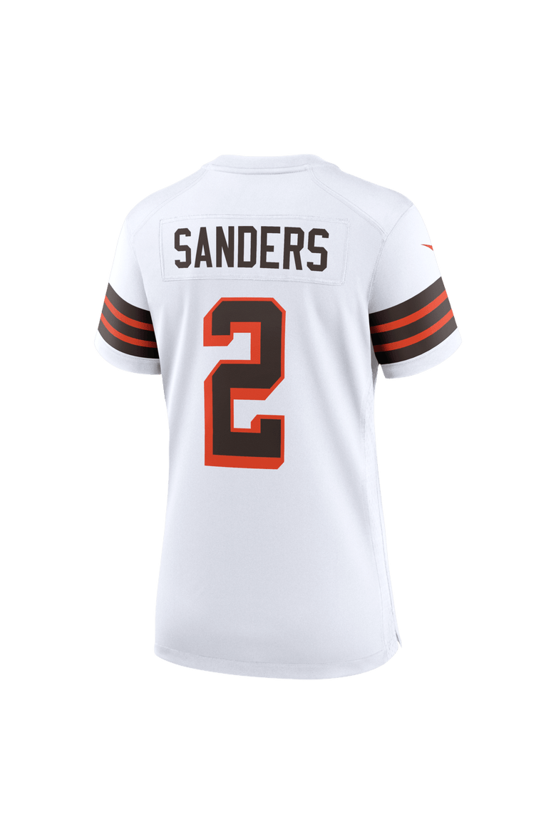 Women's Nike Shedeur Sanders  White Cleveland Browns Alternate Game Jersey, Alternate, color, White