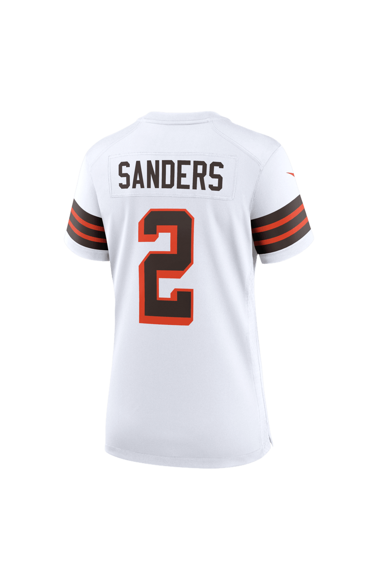 Nike Women's Nike Shedeur Sanders  White Cleveland Browns Alternate Game Jersey, Alternate, color, 