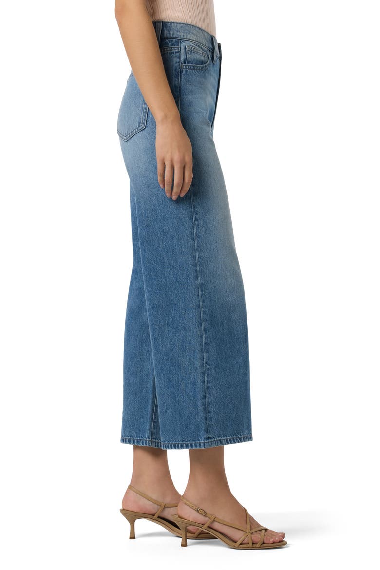 High Waist Crop Wide Leg Jeans, Alternate, color, VALENZUELA