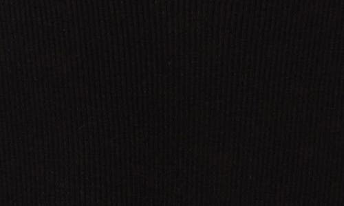 T Tahari Ruffle Sleeve Fitted Sweater In Black