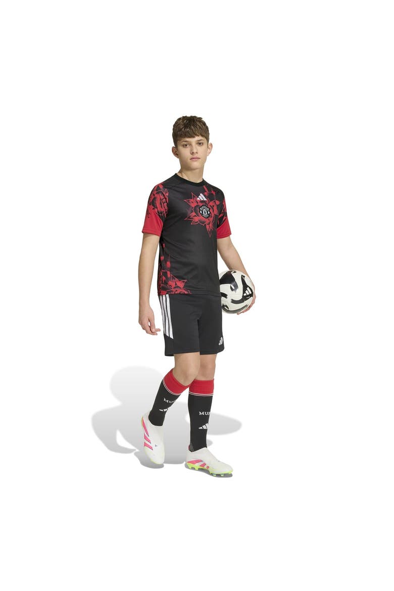 Youth adidas Red Manchester United Home 2026/27 Pre-Match Top, Alternate, color, Red