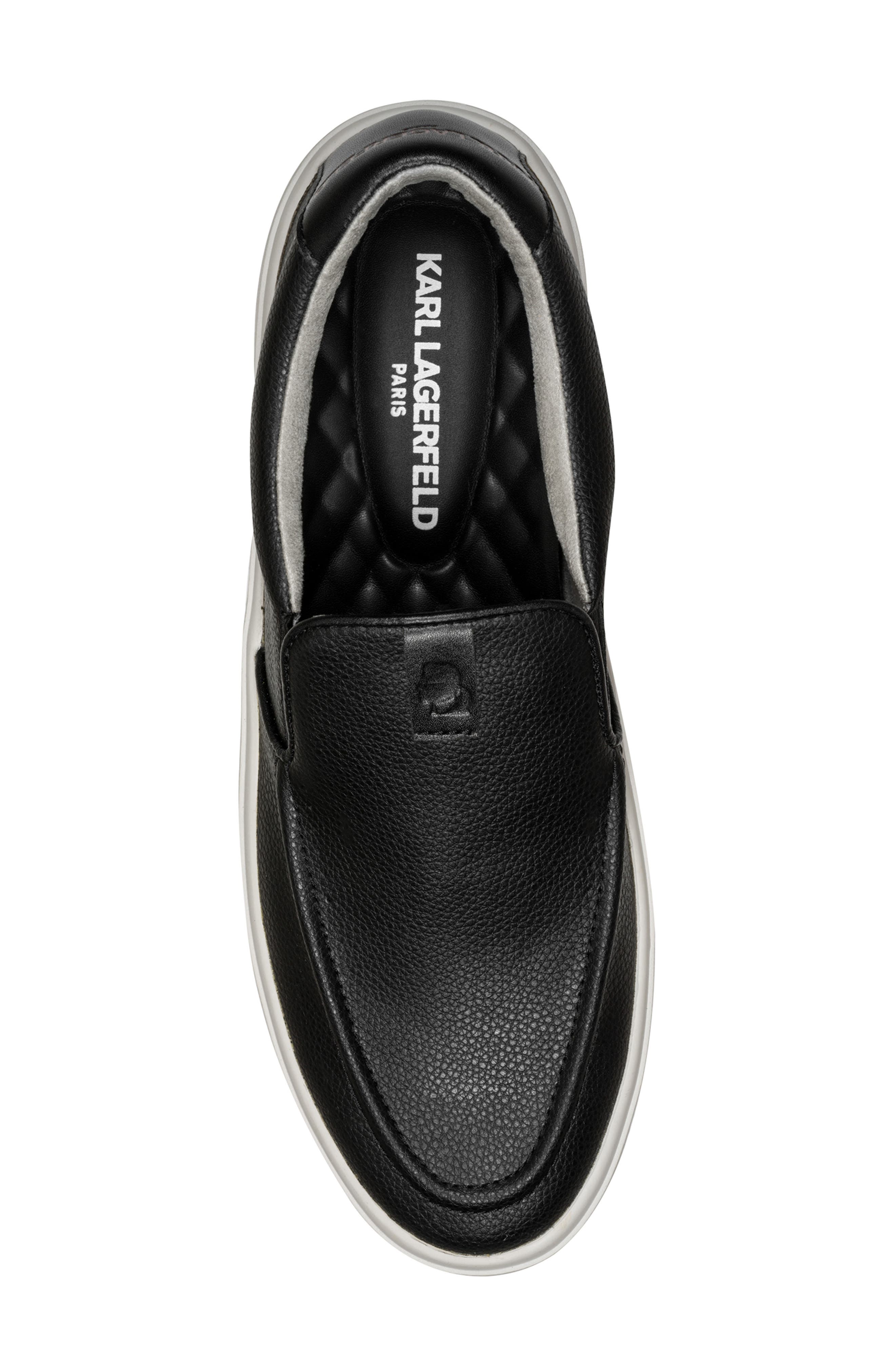 KARL LAGERFELD PARIS Remy Loafer, Alternate, color, Black
