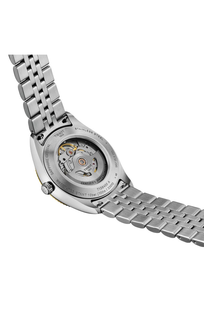 Tissot Ballade Powermatic 80 COSC Bracelet Watch, 39mm, Alternate, color, Silver