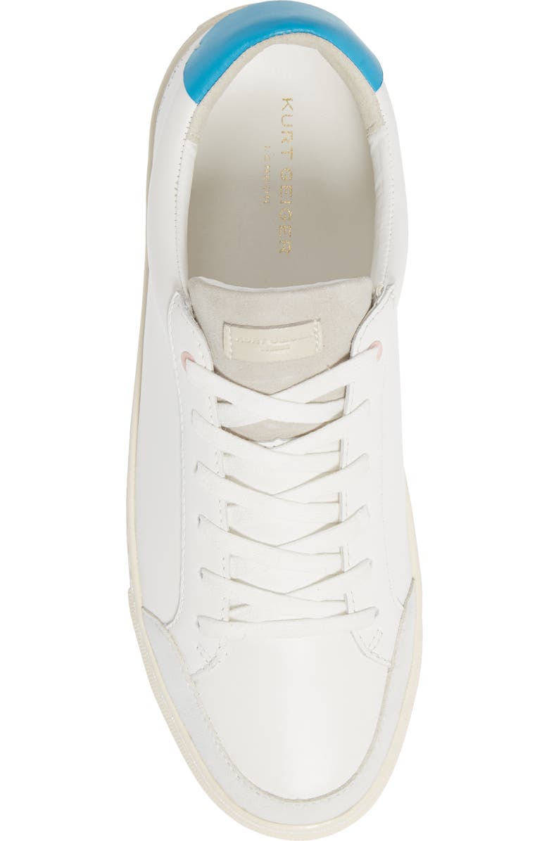 Kurt Geiger London Lane Sneaker, Alternate, color, White/ Blue