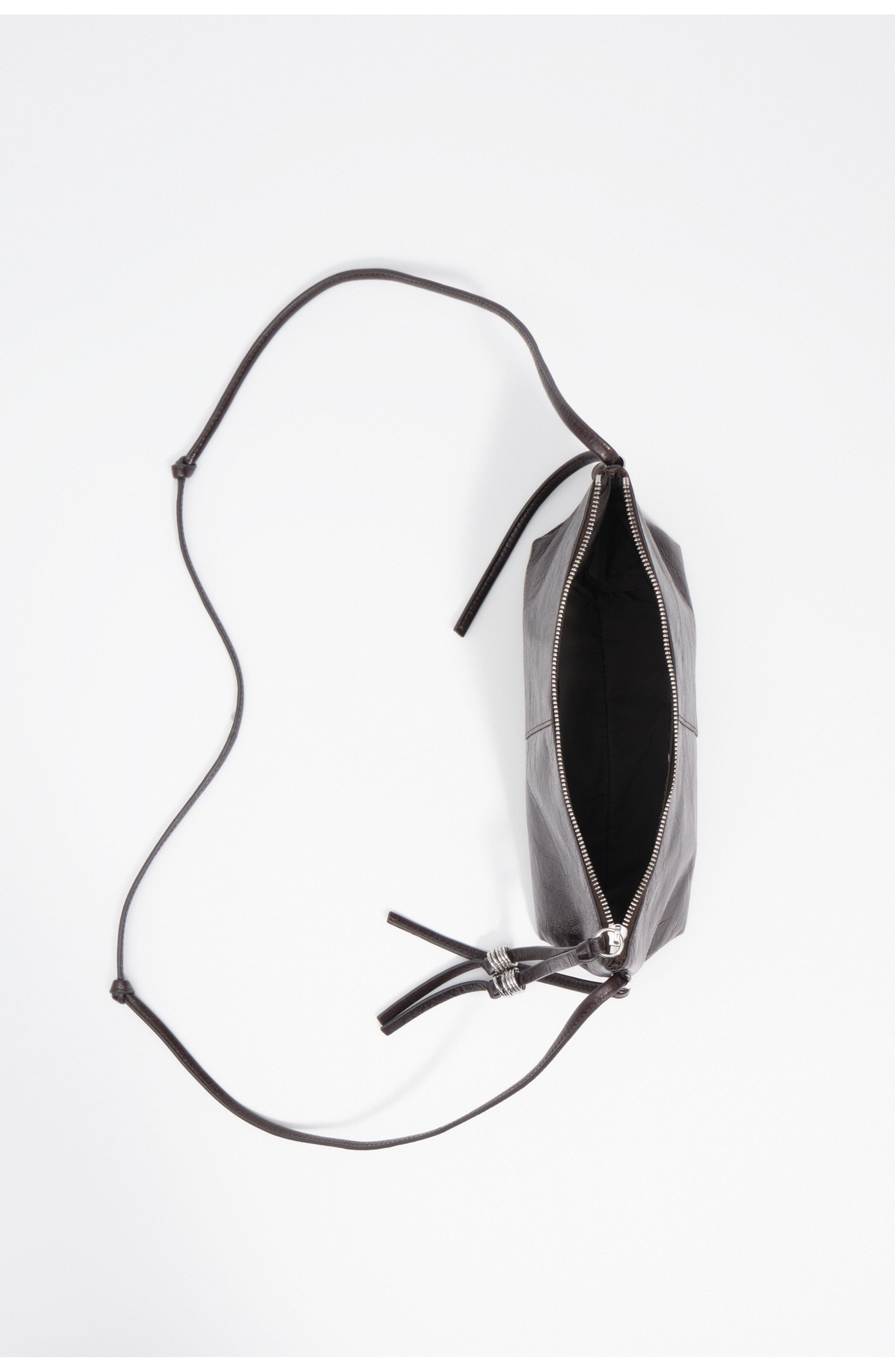 Small Leather Crossbody Bag, Alternate, color, ESPRESSO