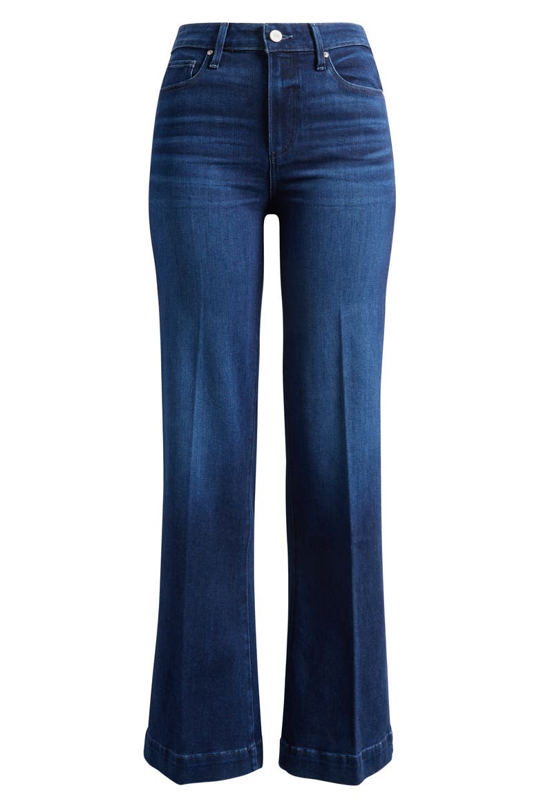 Leenah High Waist Wide Leg Jeans, Alternate, color, PRALINE