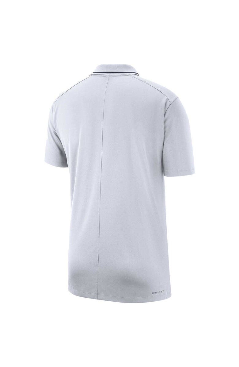 Nike Men's Nike White Virginia Cavaliers 2023 Coaches Performance Polo, Alternate, color, White