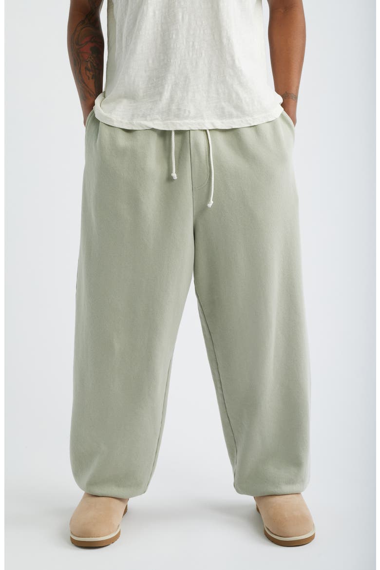 Relaxed Joggers, Main, color, SAGE