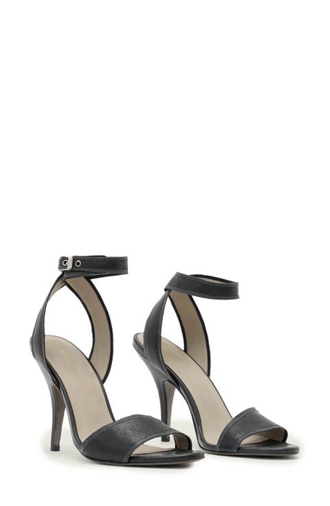Vera Leather Ankle Strap Sandal (Women)