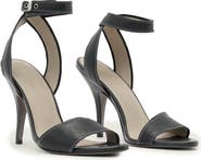 AllSaints Vera Leather Ankle Strap Sandal