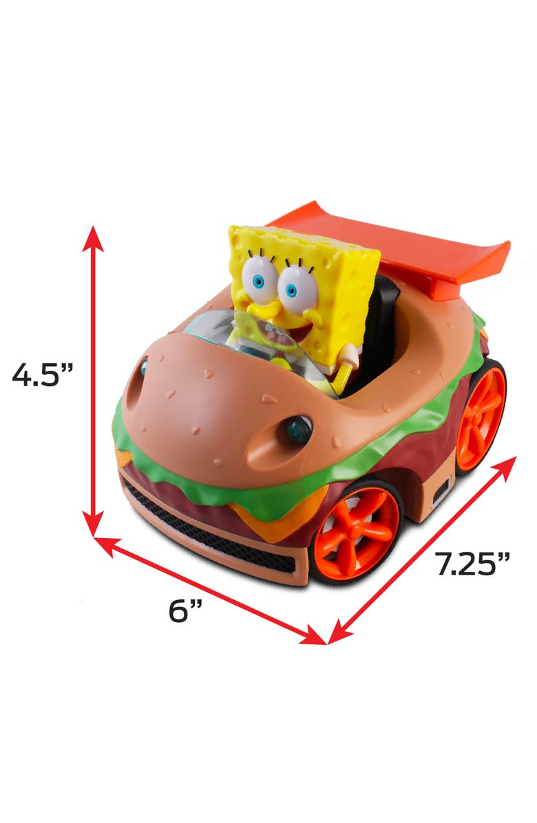 NKOK SpongeBob Squarepants R/C Krabby Patty, Alternate, color, Multicolored