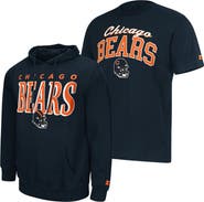 STARTER Men's Starter Navy Chicago Bears Vintage Logo Hoodie & T-Shirt Combo Pack
