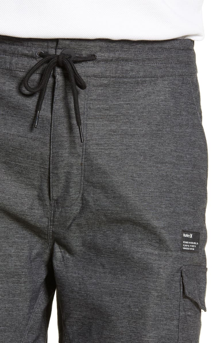 Hurley Dri-FIT Breathe Cargo Shorts, Alternate, color, 