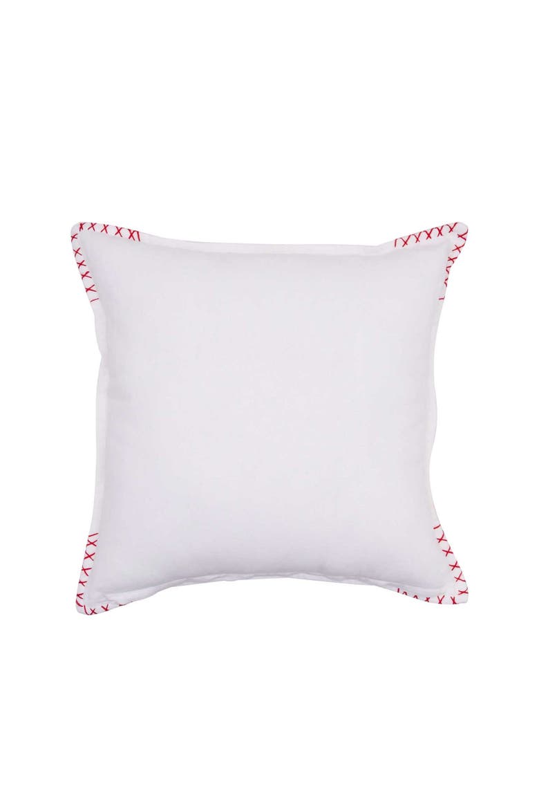 Alpine Skiers Winter Sports Christmas Throw Pillow 18" x 18", Alternate, color, Green