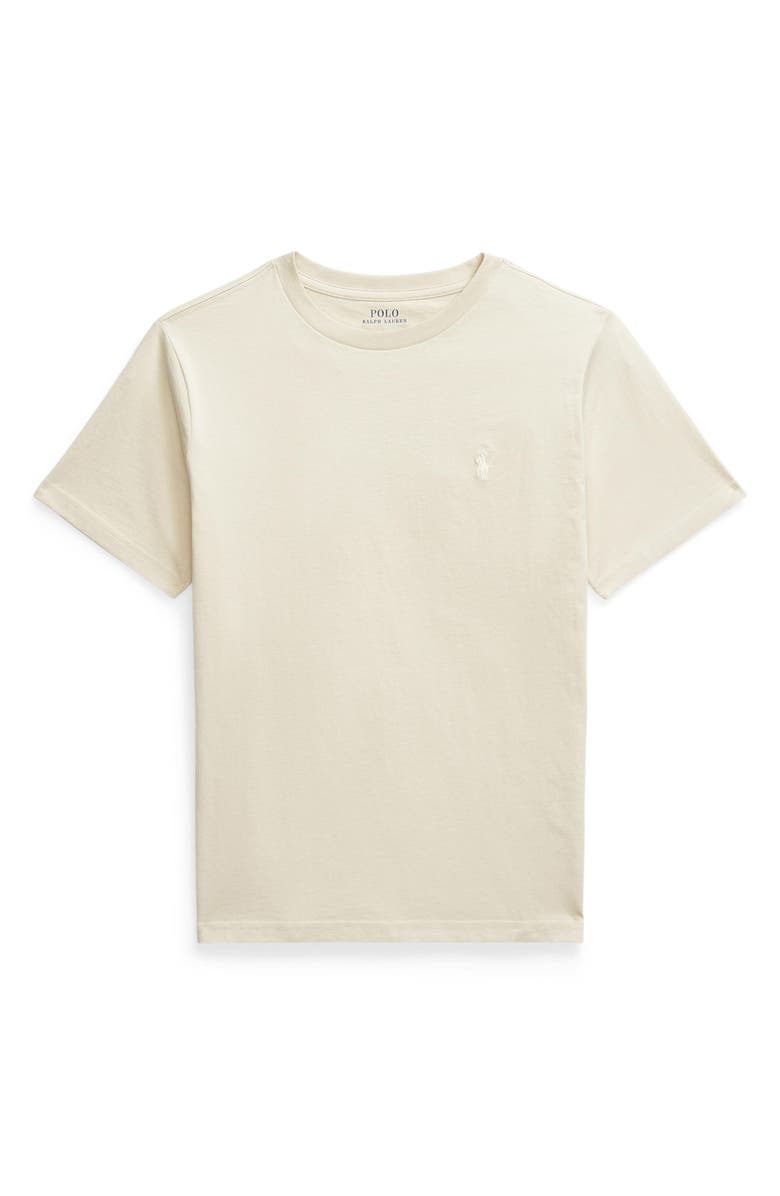Ralph Lauren Kids' Cotton Crewneck T-Shirt, Main, color, 