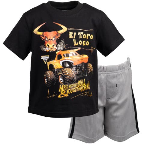 Athletic 2-Piece T-Shirt and Shorts Set