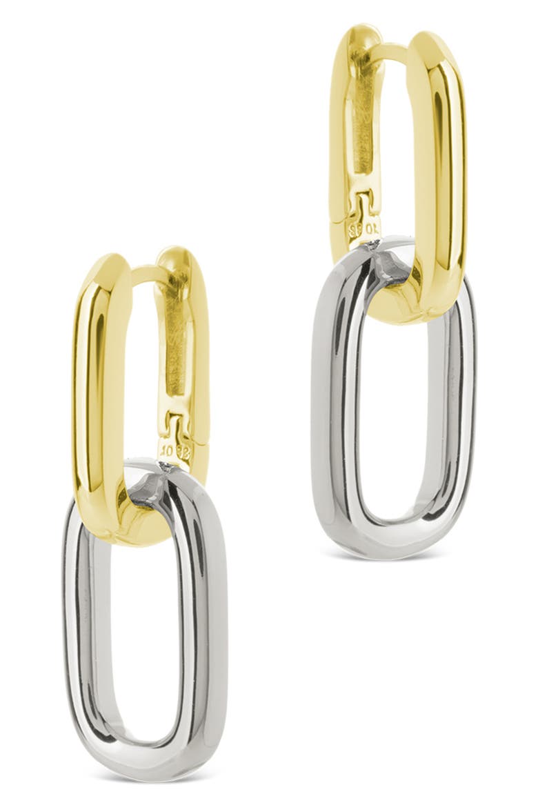 Estella Dualtone Dangle Earrings, Alternate, color, DUALTONE